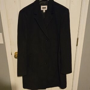 Joseph Abboud Black Pea Coat